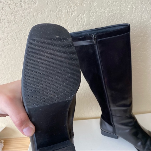 Talbots Becca Black Riding Boots - Picture 5 of 6